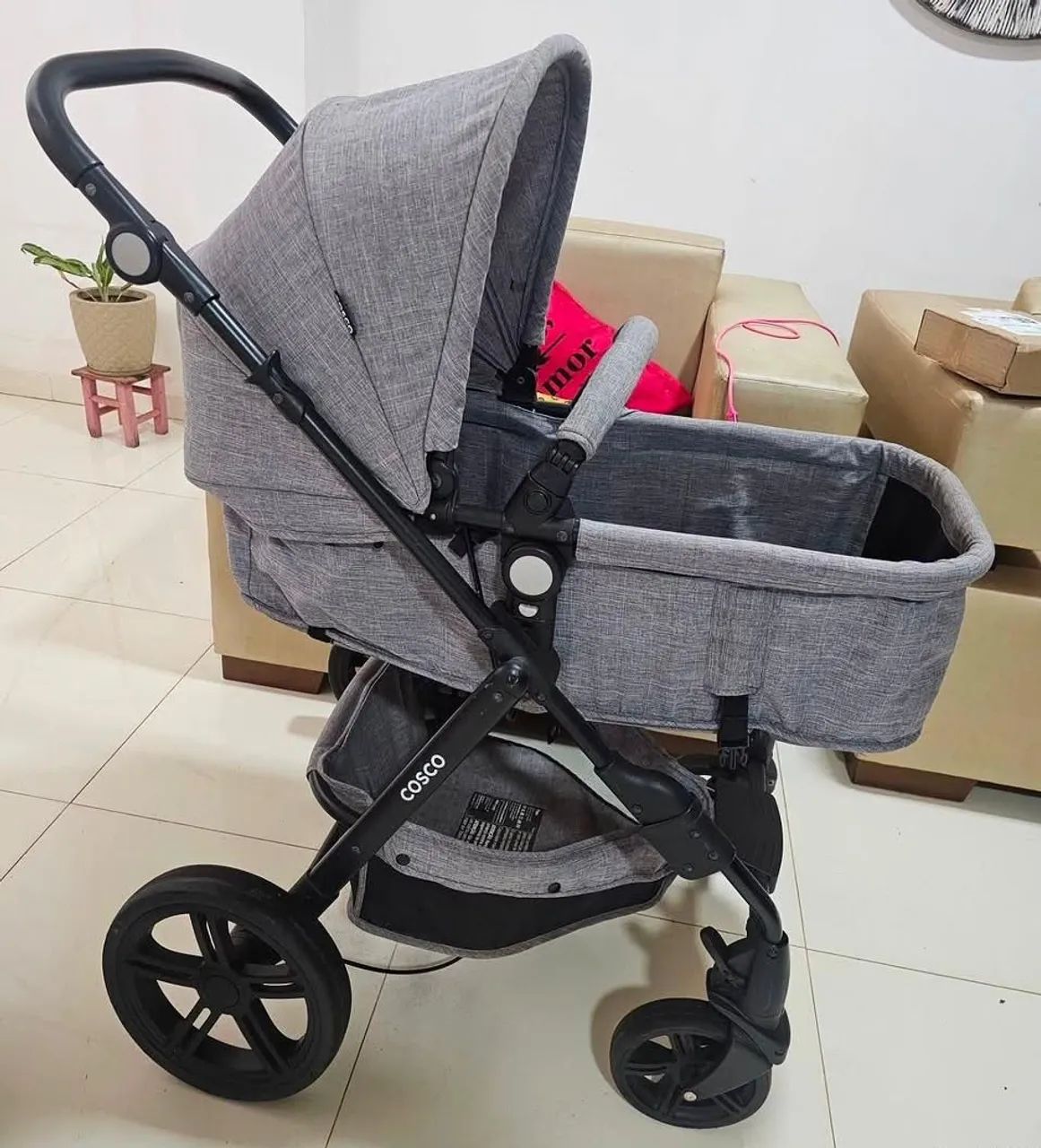 Carrinho de Bebê Cosco - Foto 2
