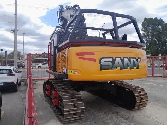 ESCAVADEIRA HARVESTER ESTEIRA SANY SY215F 21T 21/21 HORÍMETRO 14.714 - Foto 5