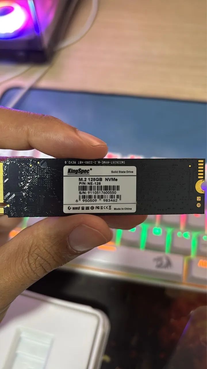 Ssd NVMe KingSpec 128Gb  - Foto 2