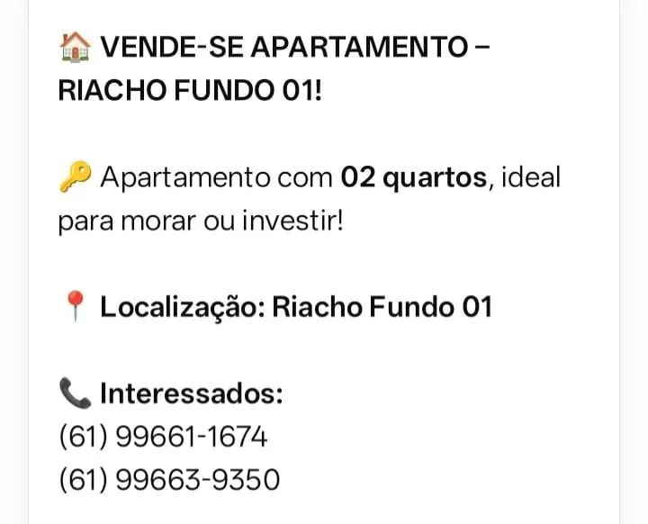 Vendo lindo apartamento.