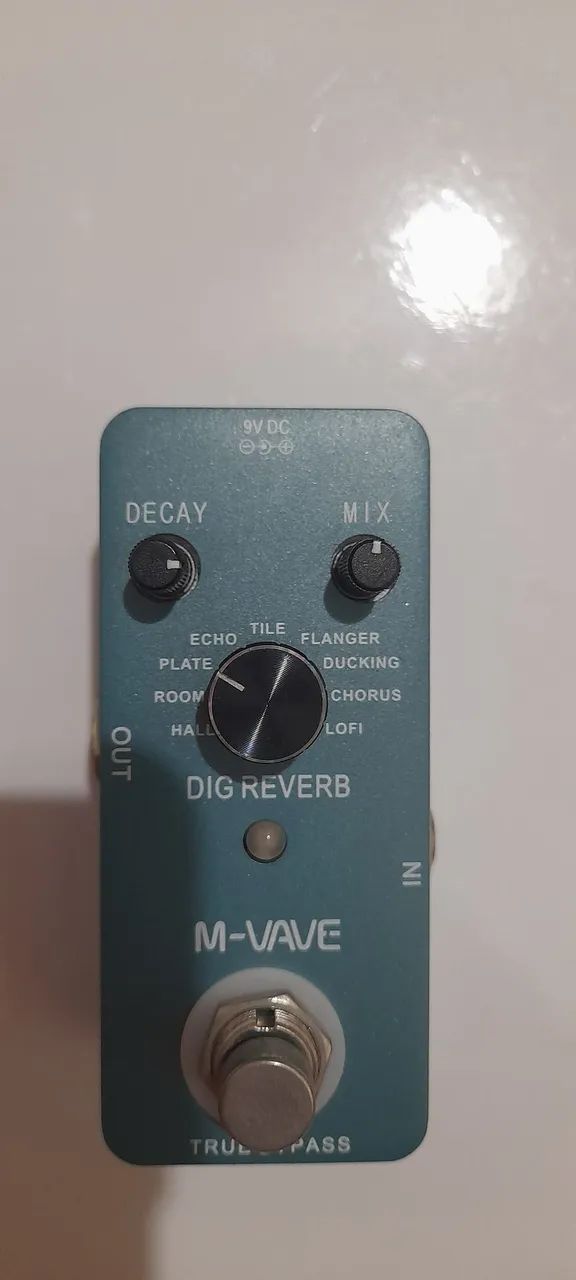 Pedal M-Wave Digital Reverb