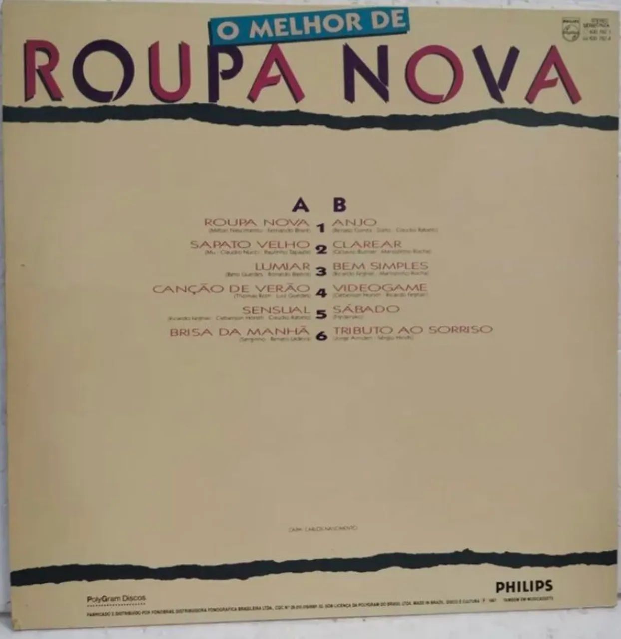 LP/Disco - O Melhor de Roupa Nova - Foto 2