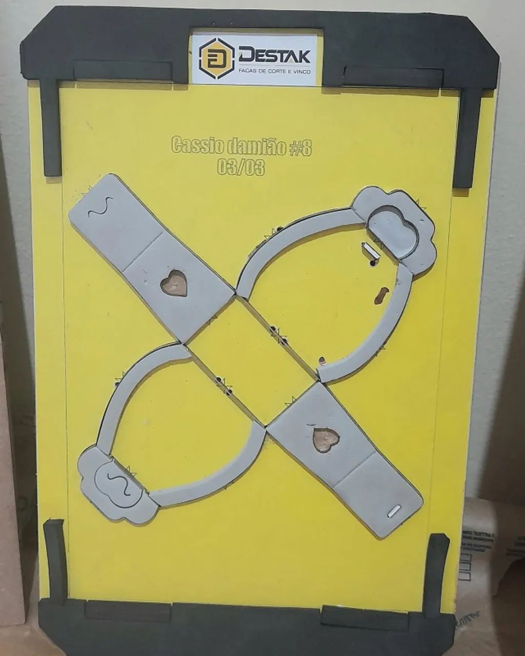 Caixas e sacolas para lembranças facas de corte e vinco  - Foto 4
