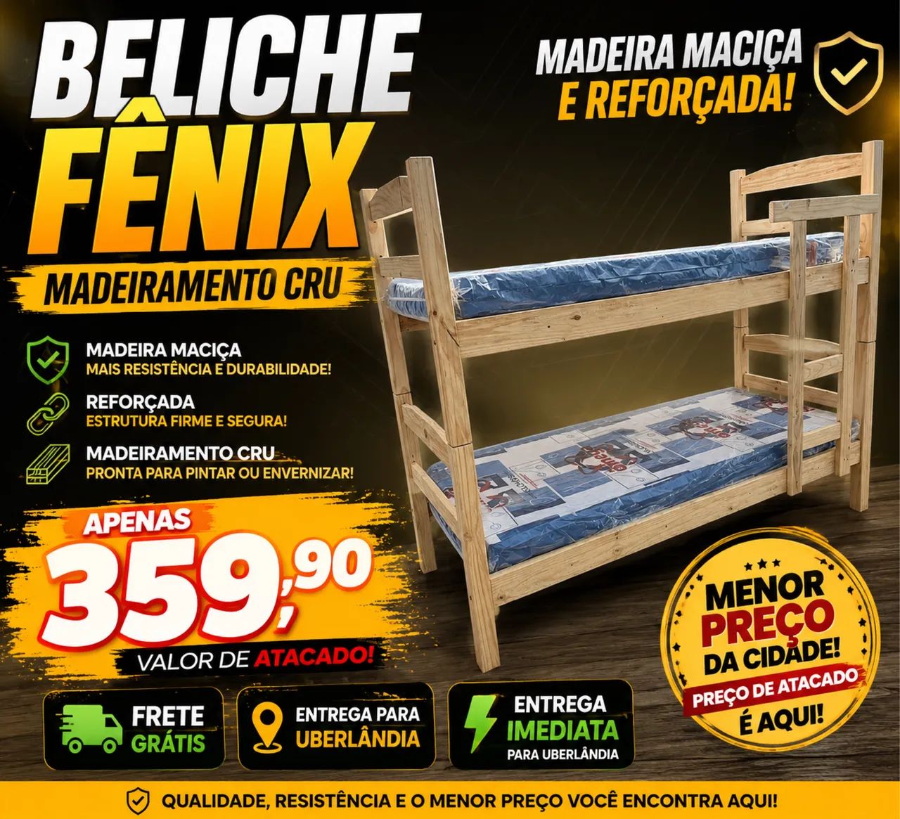 Beliche Fenix VALOR DE ATACADO 359,99 FRETE GRÁTIS 