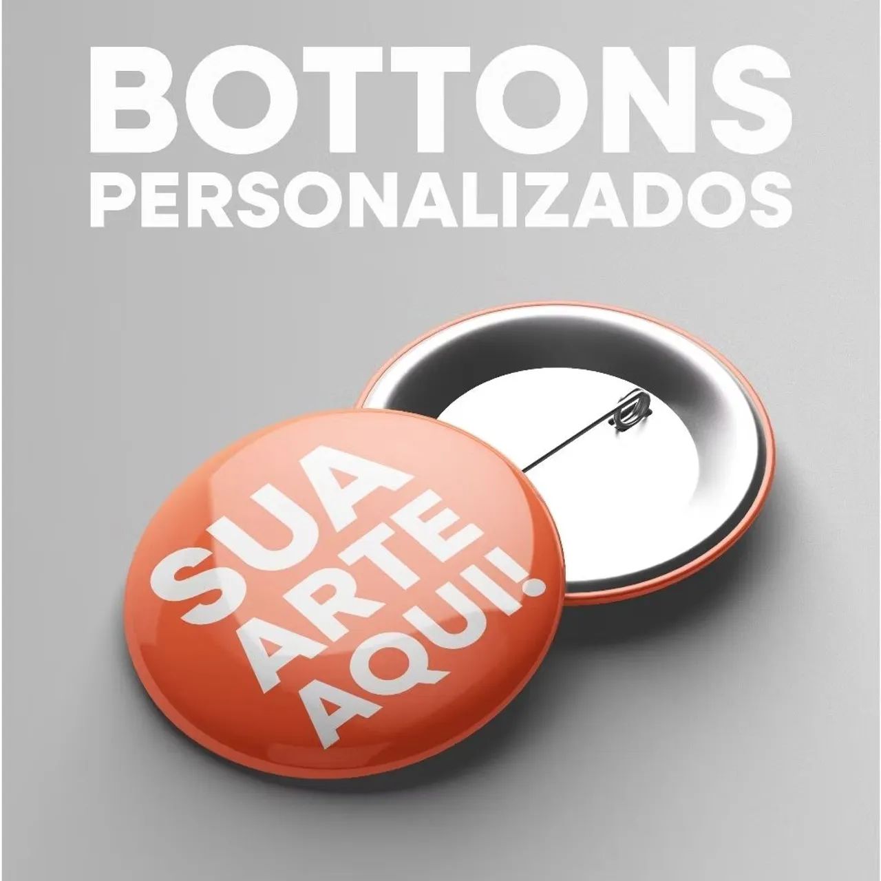 Bottons personalizados 3,8cm