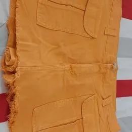 SAIA SHORT JEANS LARANJA - Foto 2