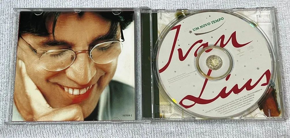 CD Ivan Lins um novo tempo - Hobbies e coleções - Palmeira
