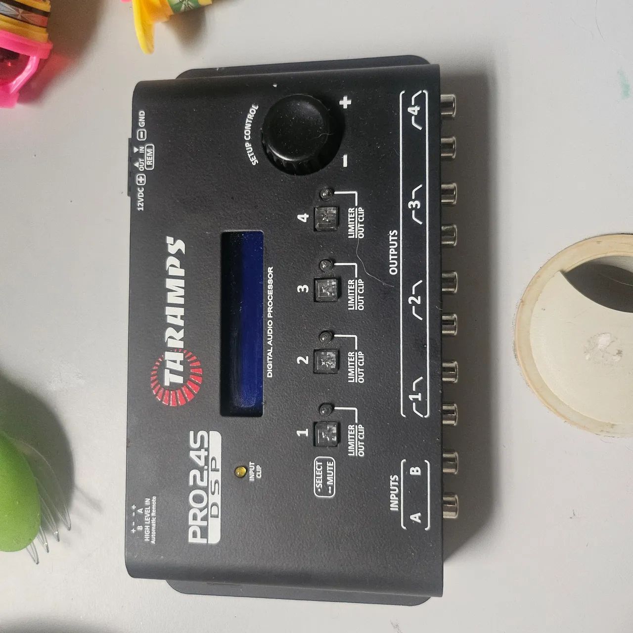 Processador Áudio taramps equipamento som 