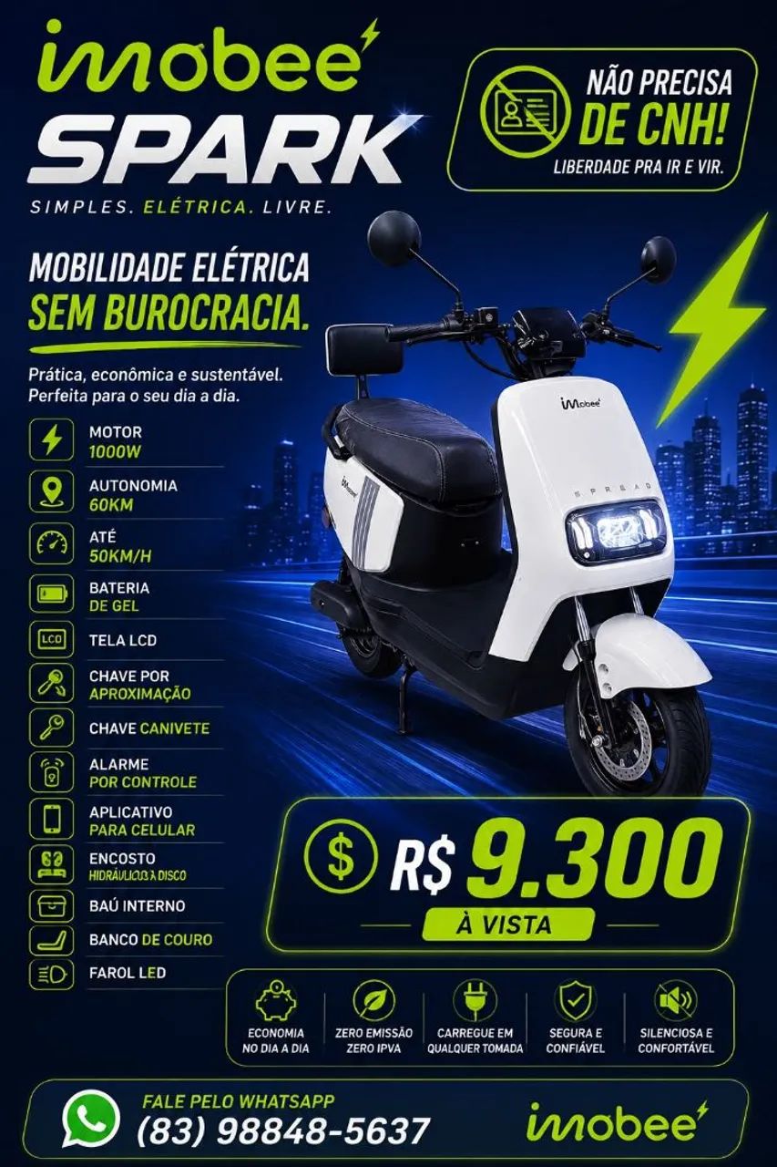 Scooters Elétricas - IMOBEE - Foto 2
