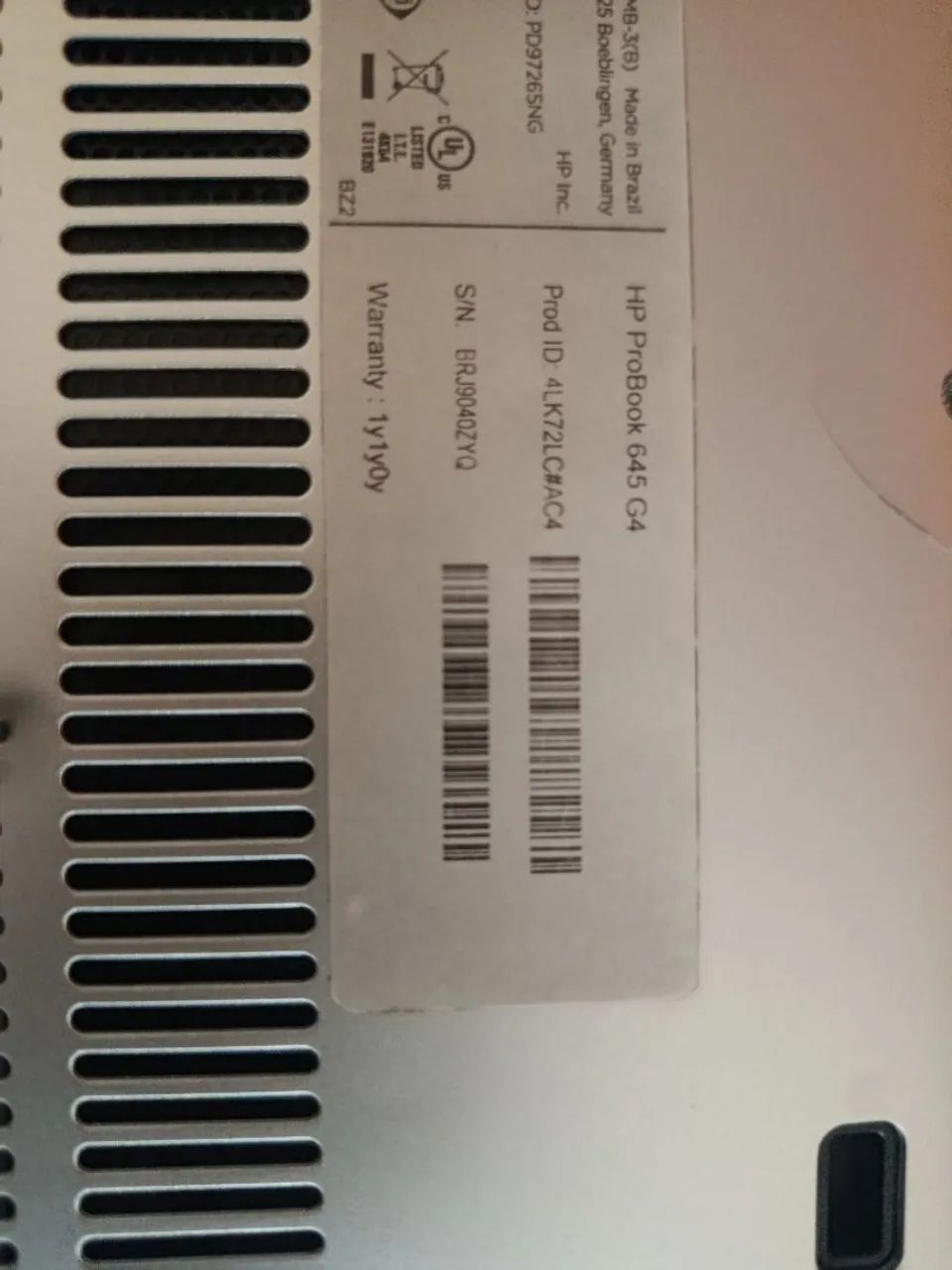 NOTEBOOK HP PROBOOK 645 G4 - Foto 4