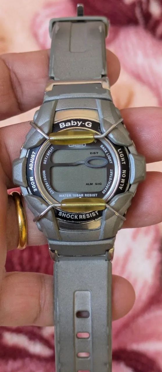 Relógio Casio babyG,digital super resistente.