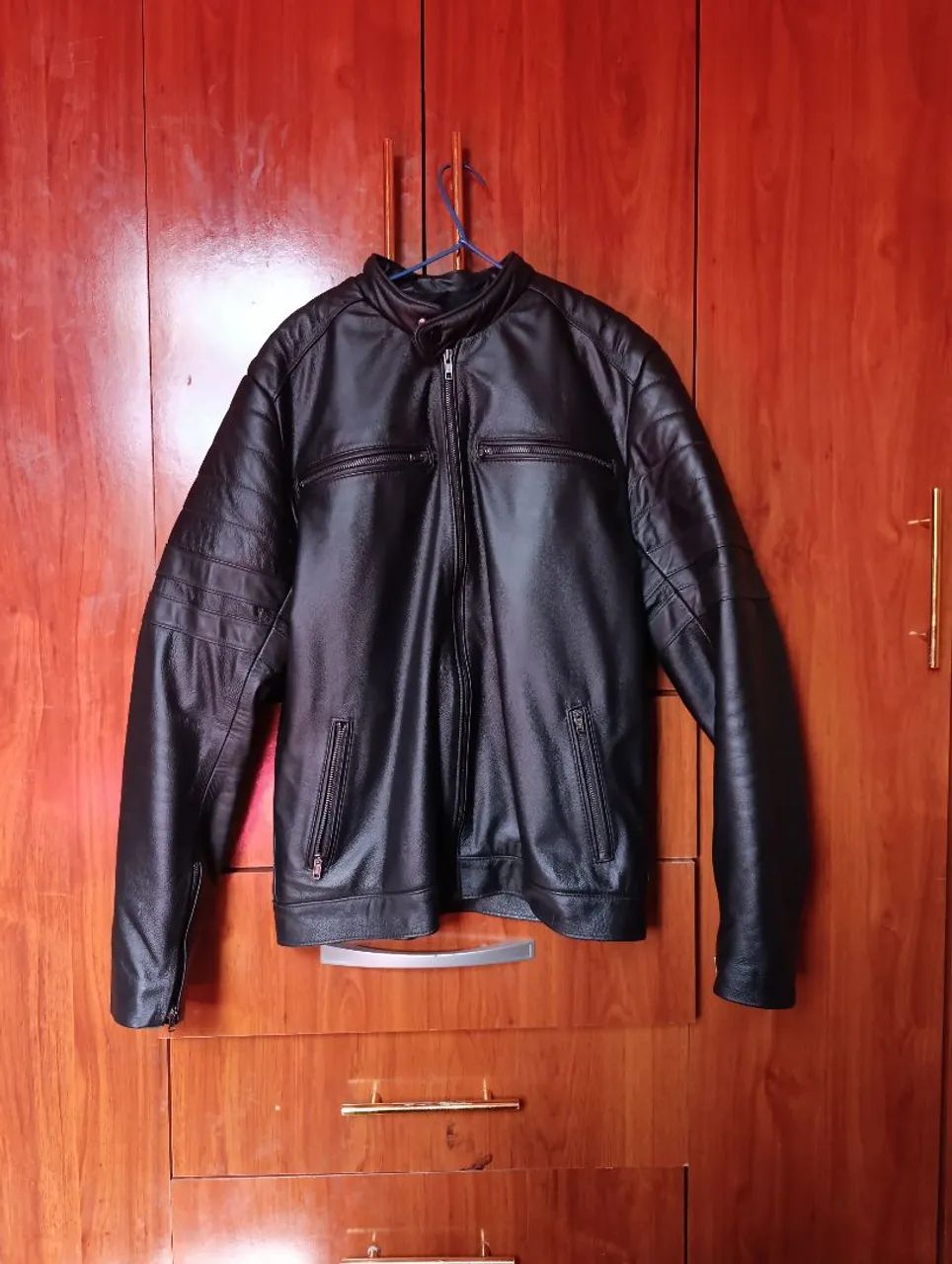 Jaqueta de couro masculino g  - Foto 2