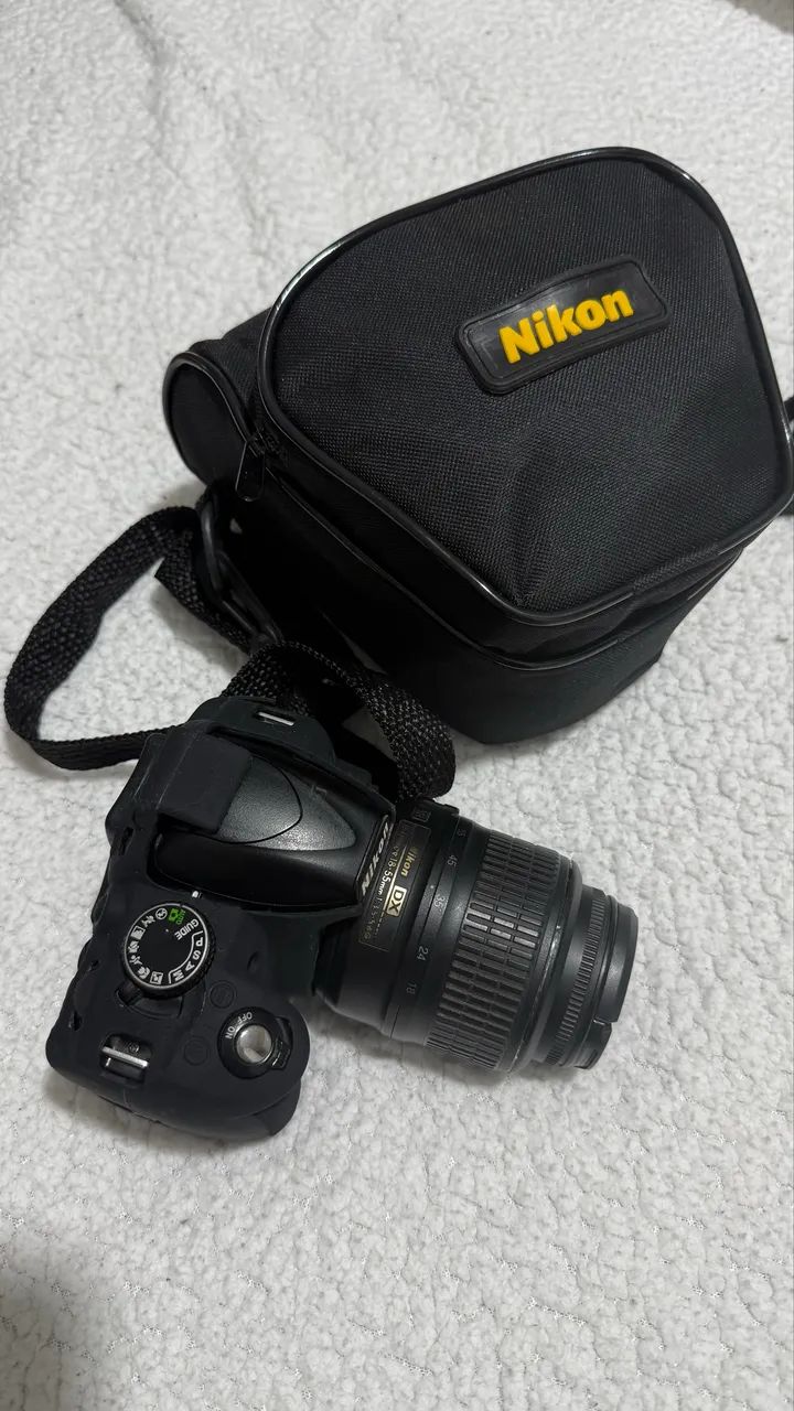NIKON D3100 + Lente 18-55mm OCASIÃO  - Foto 3