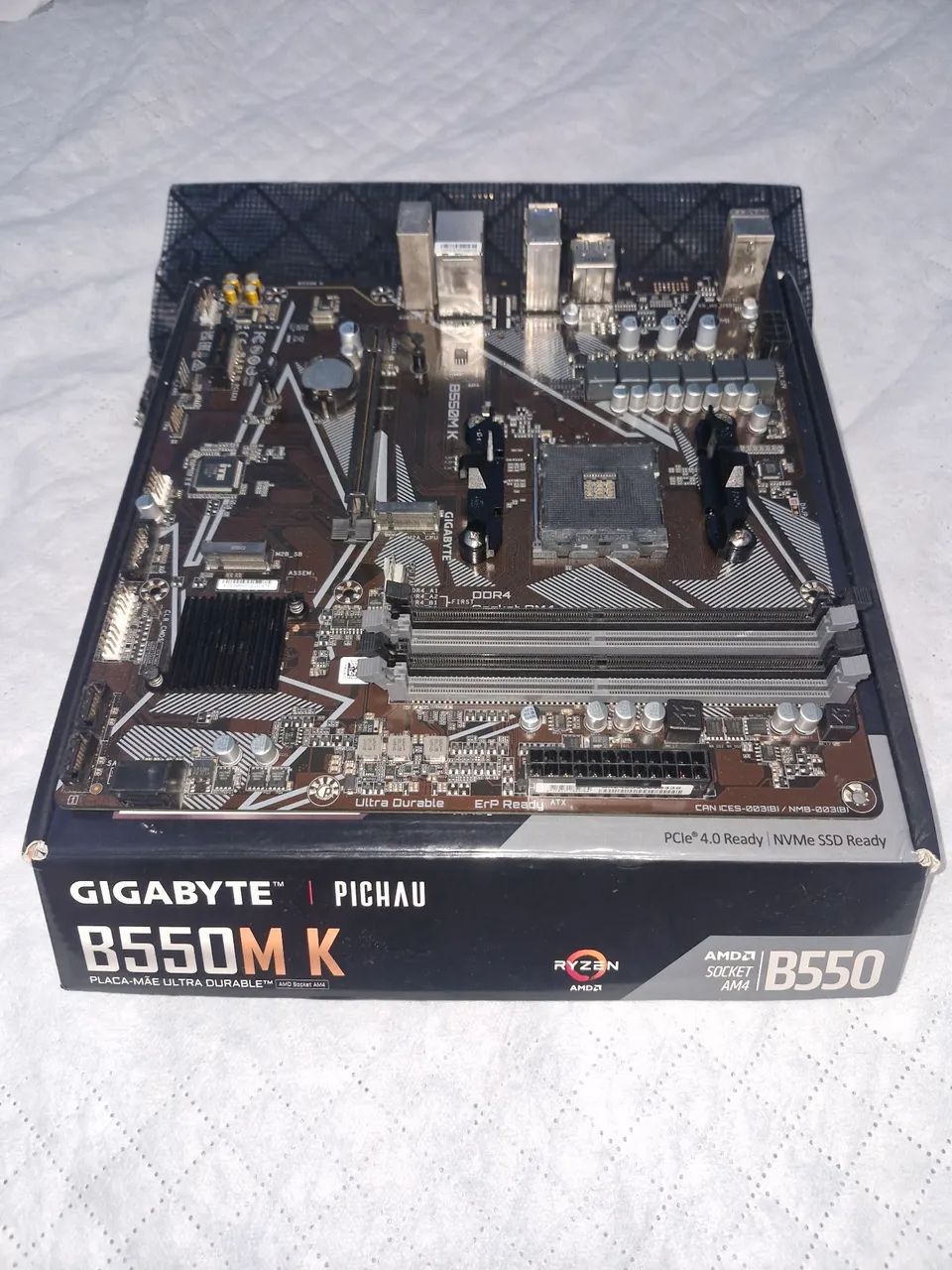 PLACA MÃE B550M K - GIGABYTE - Foto 2