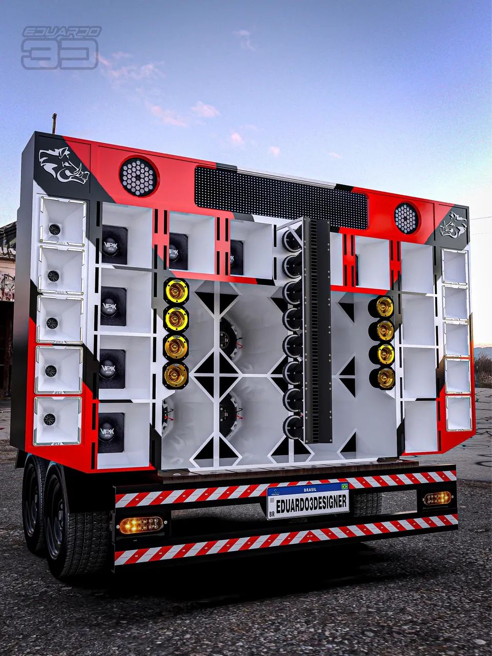 Vendo carreta de som completa hivolt - Foto 4