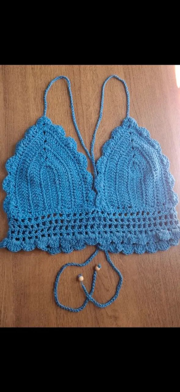 Cropped Crochê