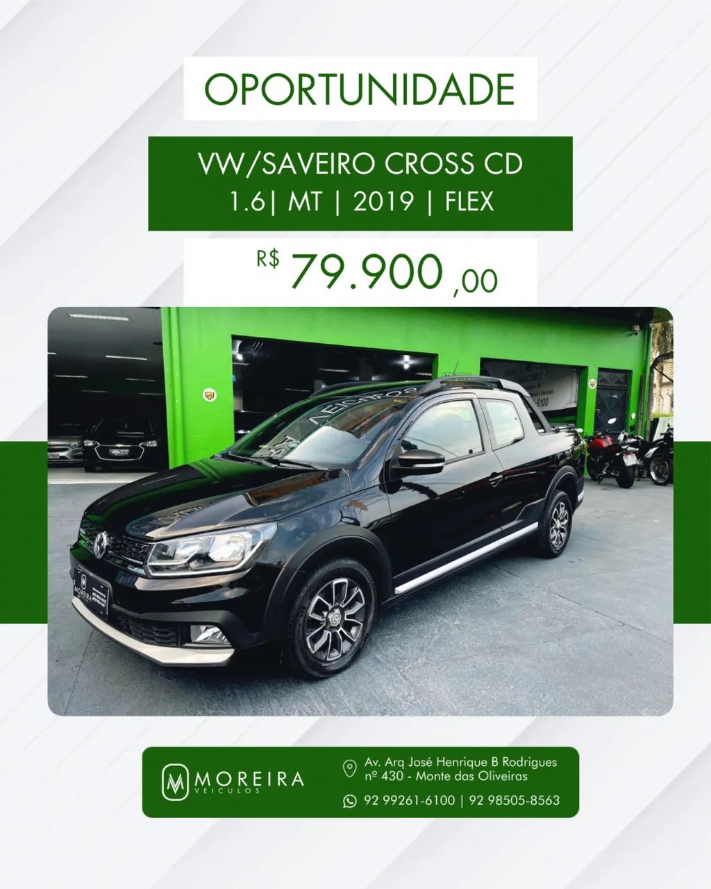 Volkswagen Saveiro Saveiro CROSS 1.6 T.Flex 16V CD 2019