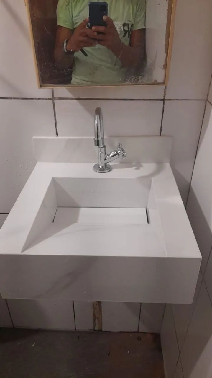Pia em porcelanato direto da fábrica