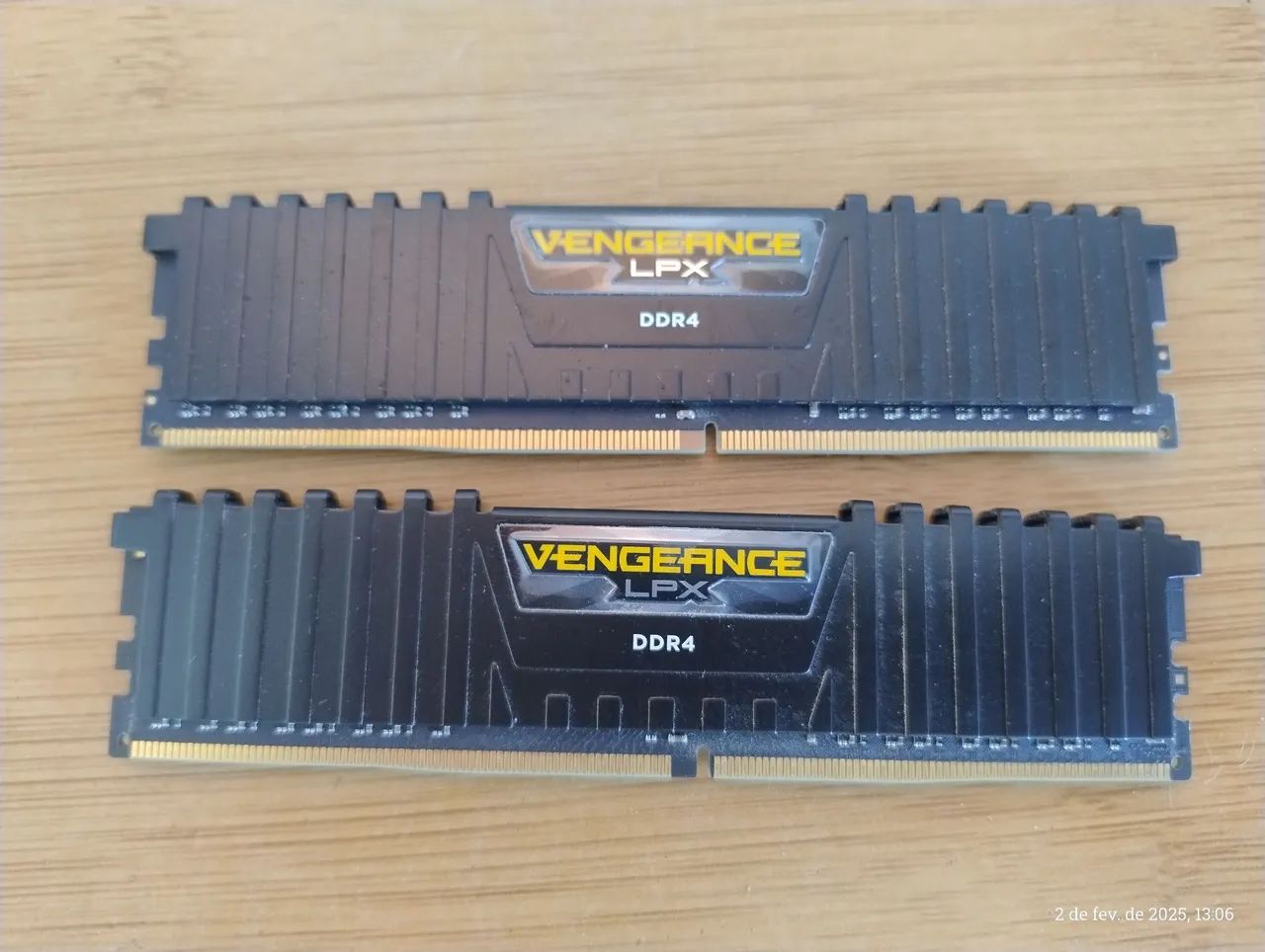 Memória ddr4 16gb 2400mhz corsair - Foto 4