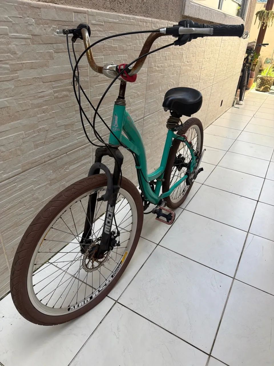 Bicicleta  aro 26 alumínio  - Foto 4