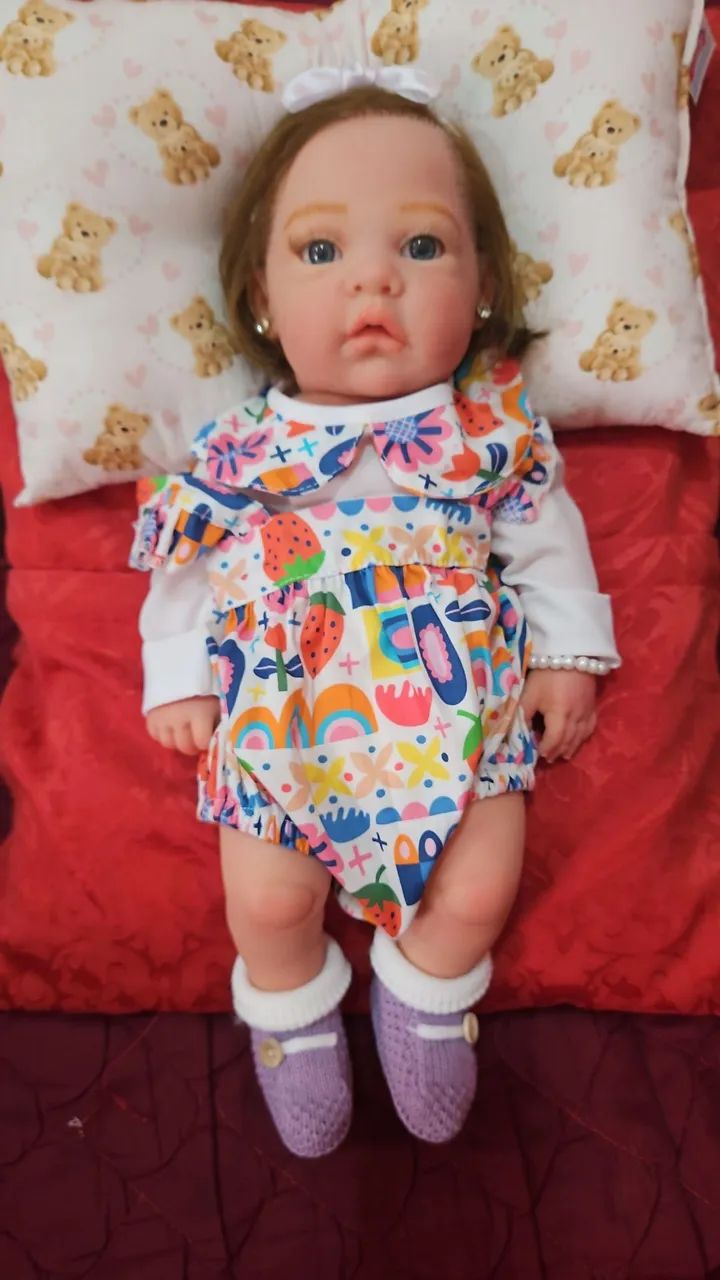Boneca Reborn sólido molinho - Foto 2