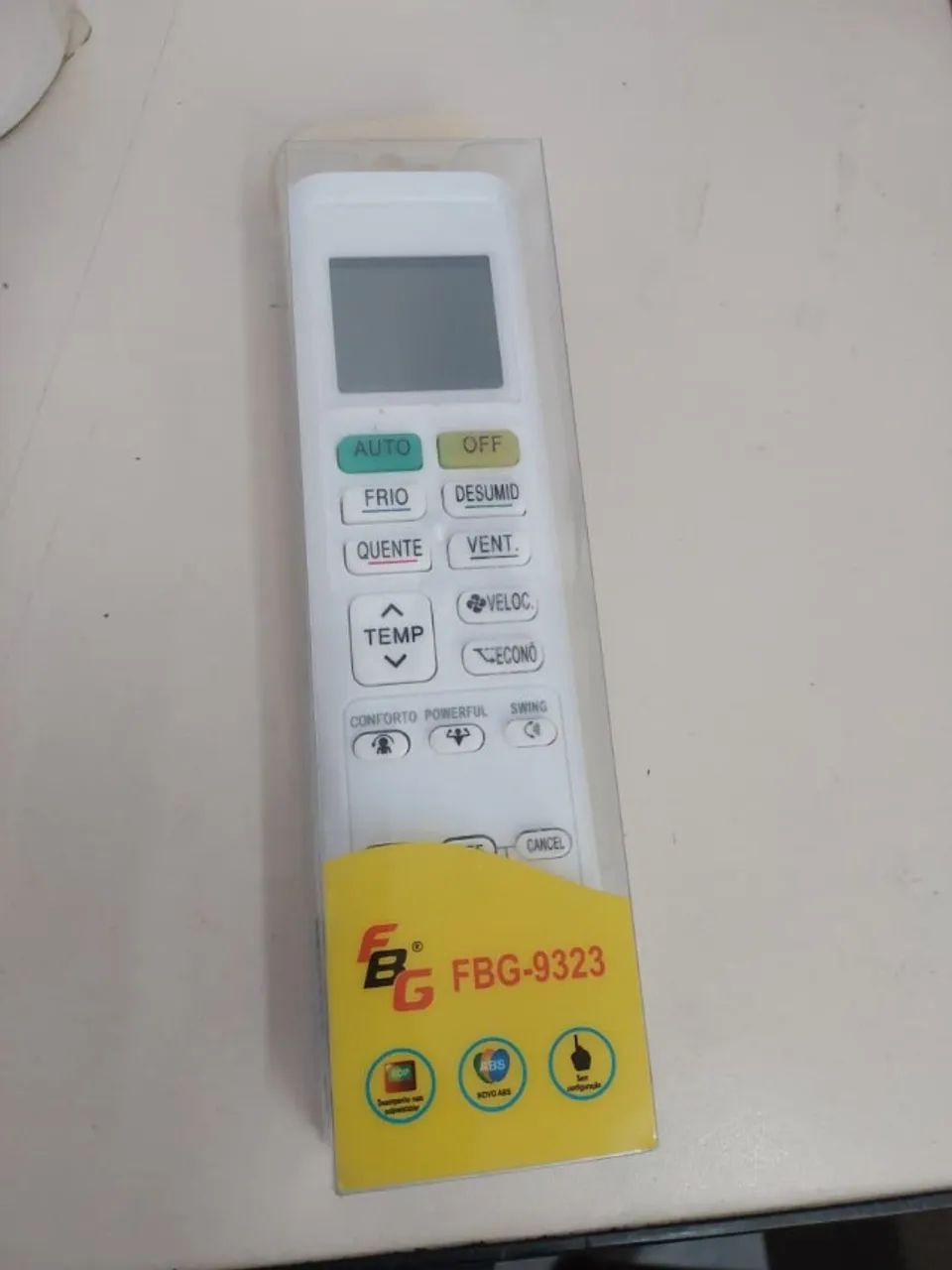 CONTROLE REMOTO AR CONDICIONADO FBG