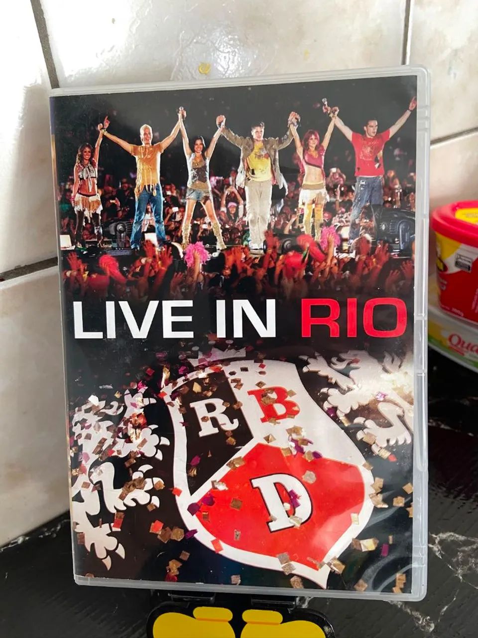 RBD - DVD live in Rio - importado do México 