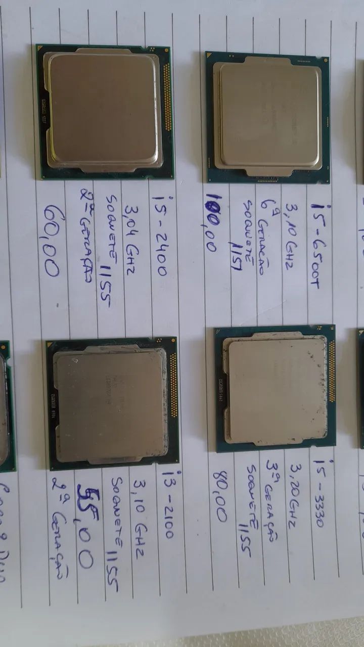 Lote de processadores  - Foto 3