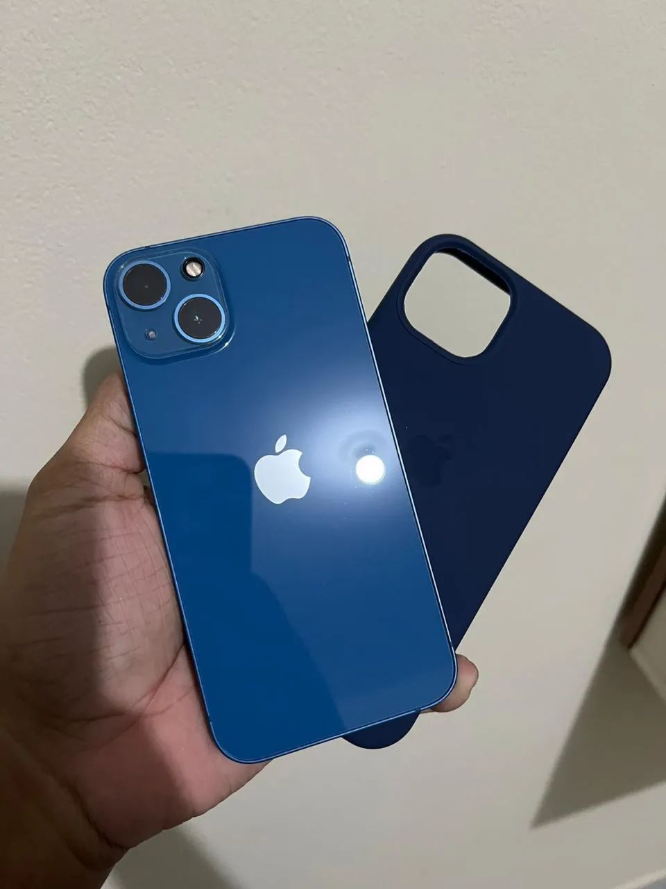 iphone 13 azul - 128GB todo original! - Celulares e Smartphones