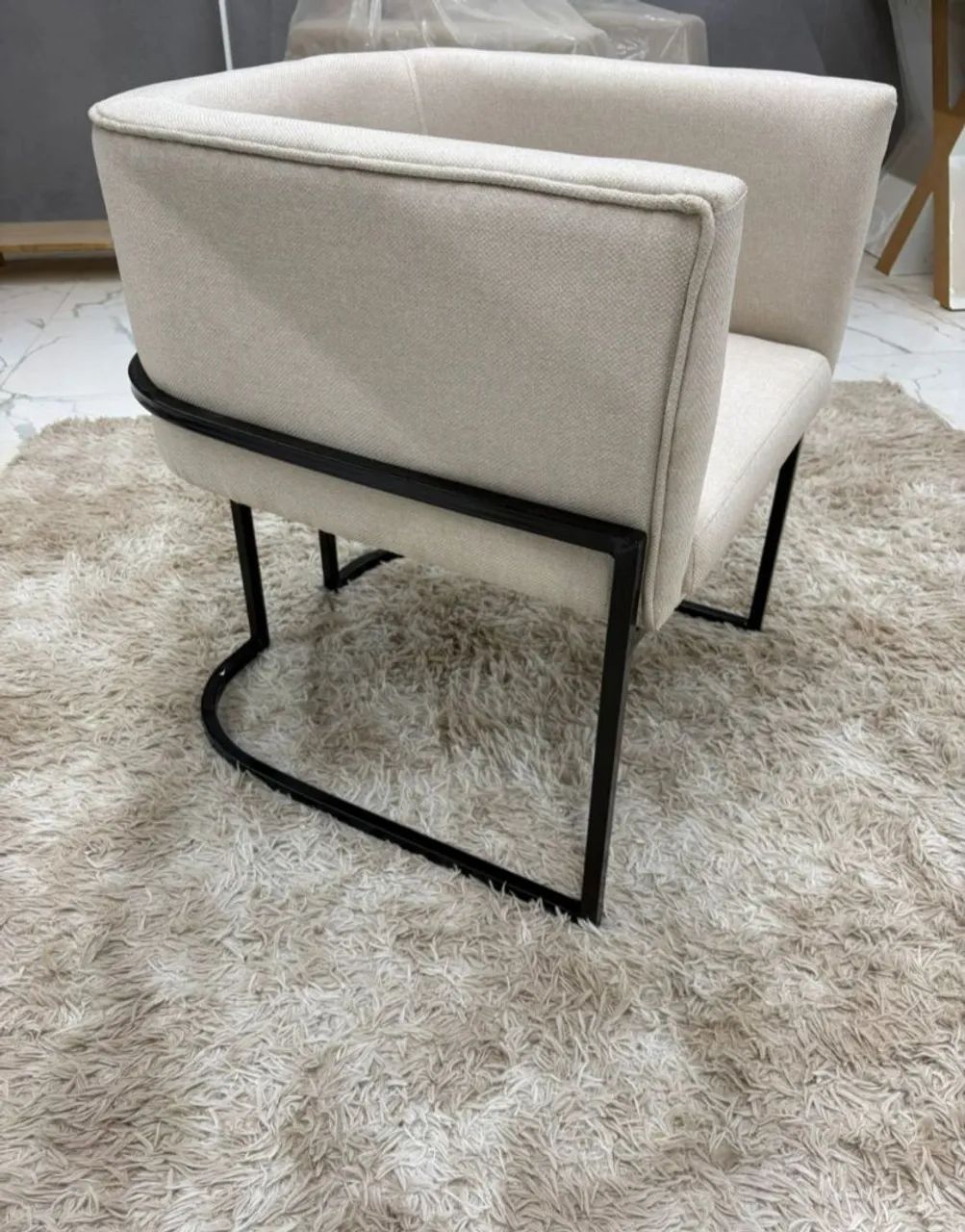 Cadeira poltrona luxo decorativa  - Foto 5