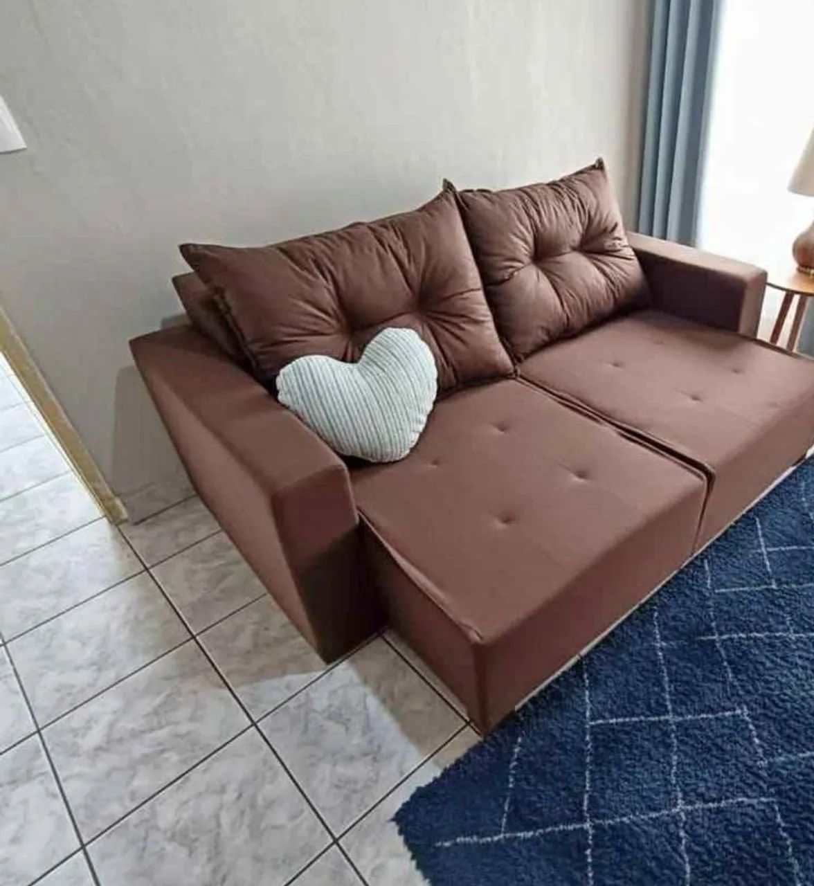 SOFA RETRATIL 1.80 FRETE GRÁTIS 