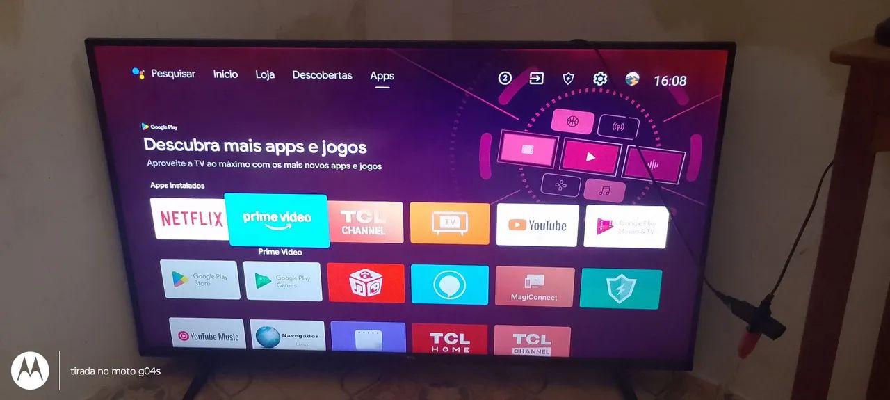 televisão TCL smartv 50 polegadas 