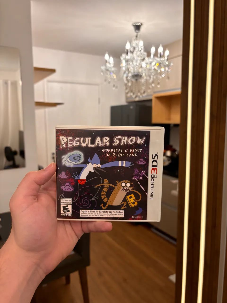 Regular Show - Mordecai e rigby in 8 bit land de Nintendo 3ds e 3ds xl 