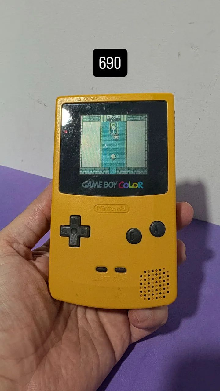 Console game boy color nintendo