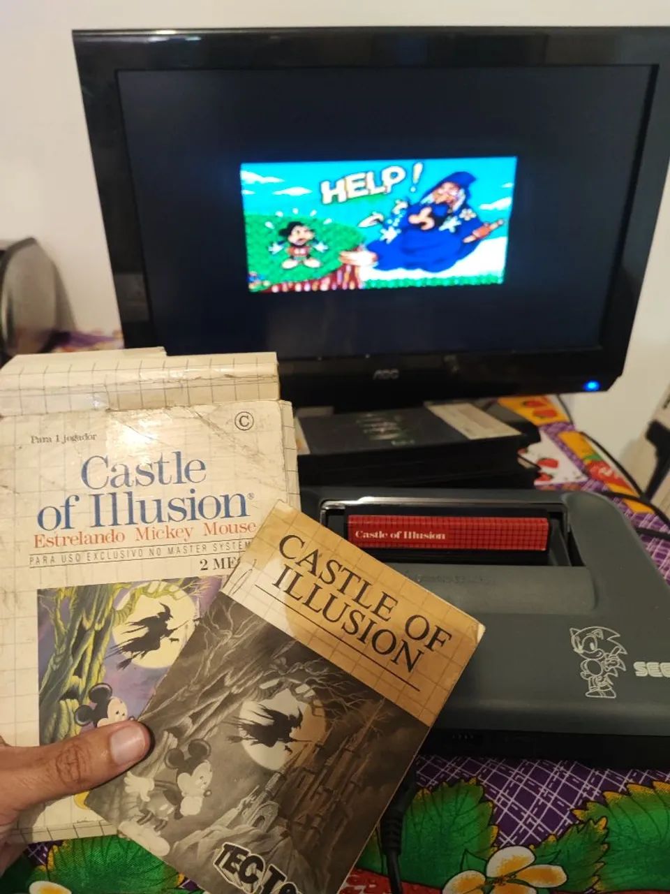 Castle of Illusion Master System original - Foto 3