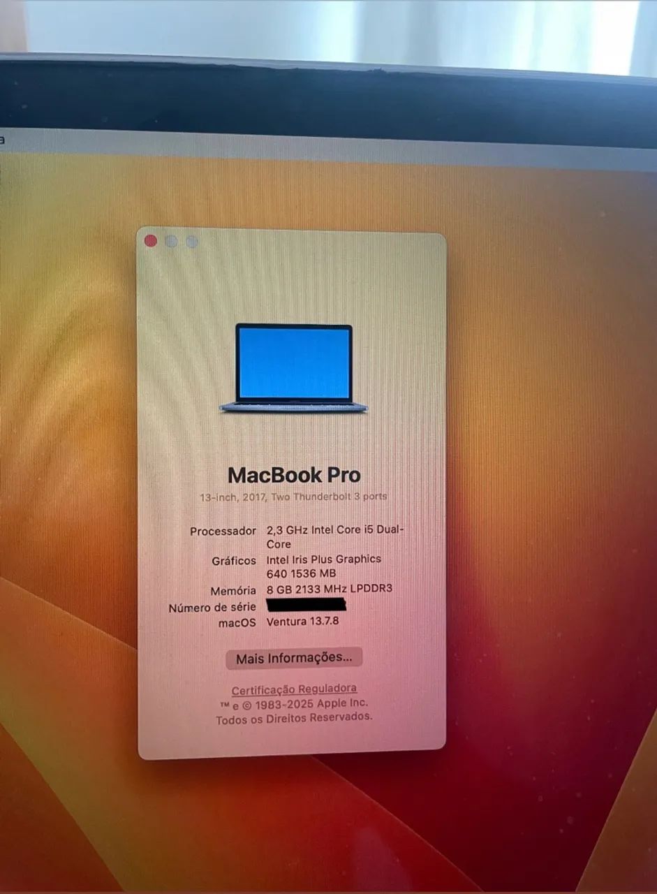 MacBook Pro 2017 tela 13,3 - Foto 5