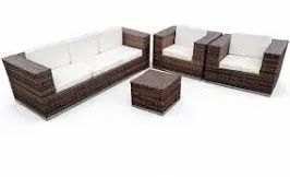 Conjunto de sofá com 5 Lugares 