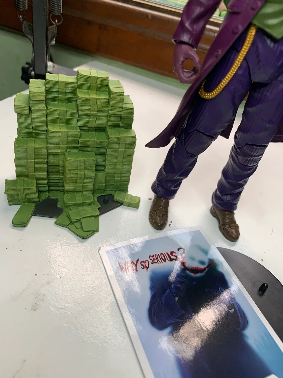 Coringa joker heath ledger dc mcfarlane multiverse - Foto 3