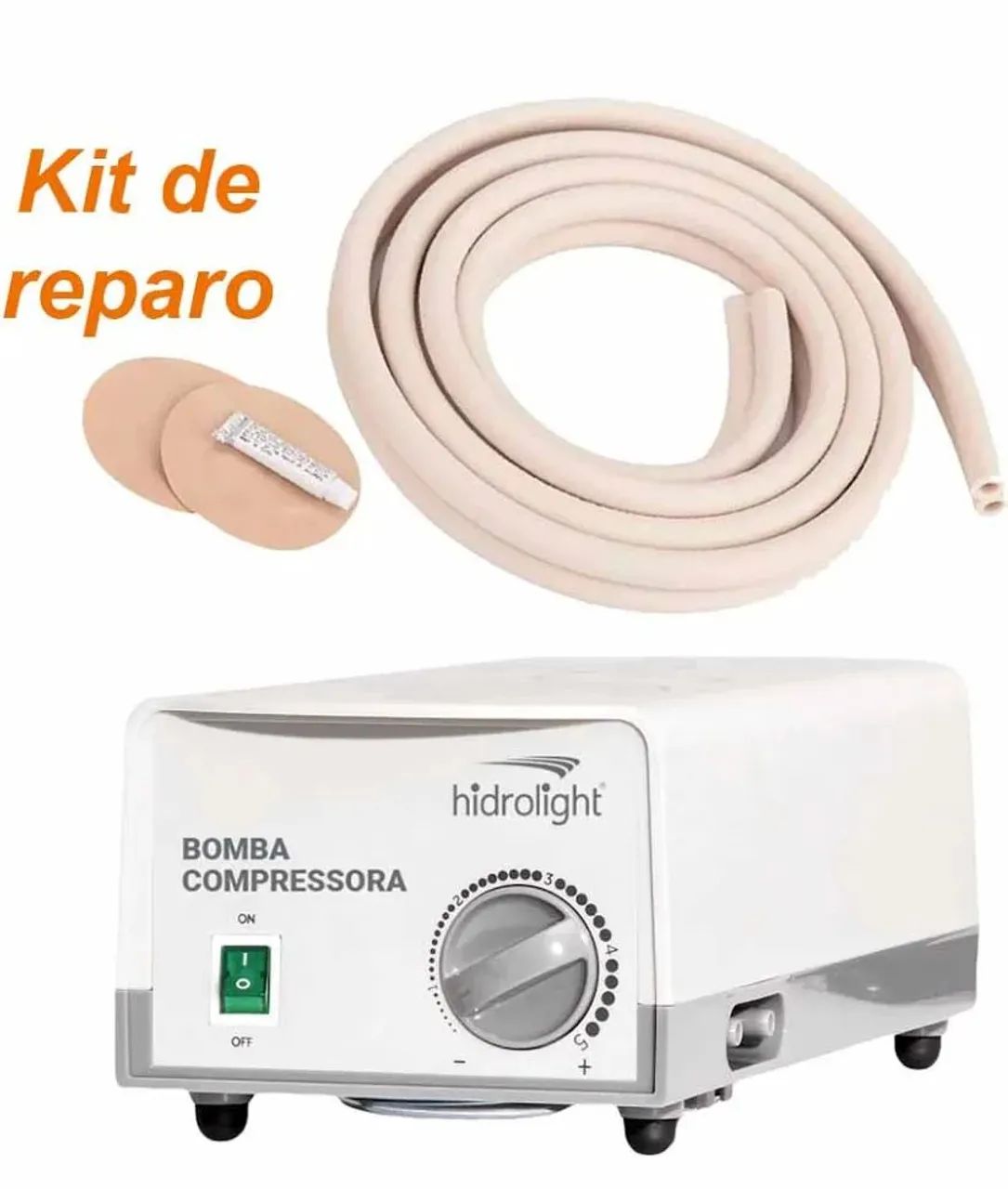 Colchão pneumático hidroligt c/ bomba compressora - Foto 5