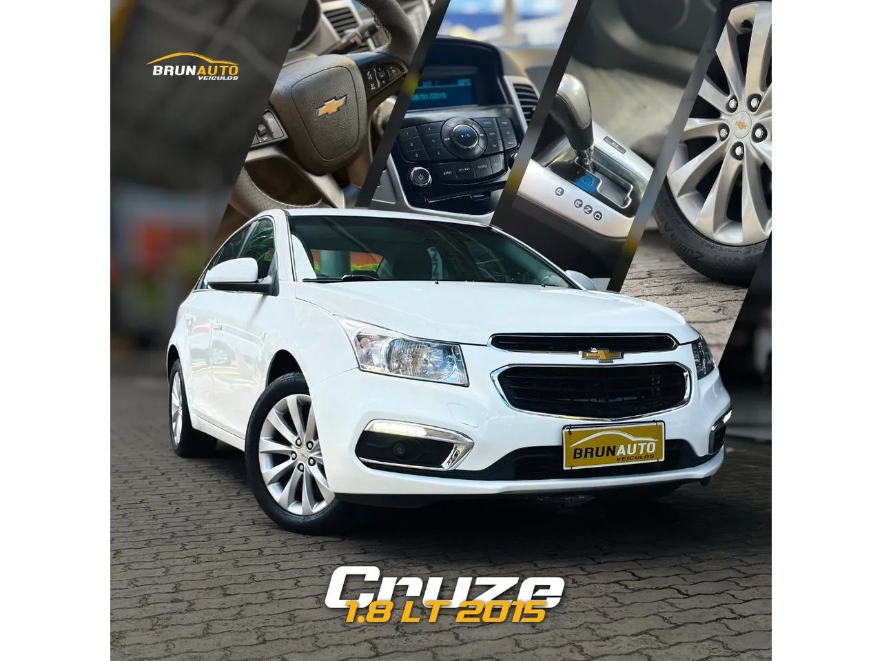 Chevrolet Cruze CRUZE LT 1.8 16V FlexPower 4p Aut. 2015