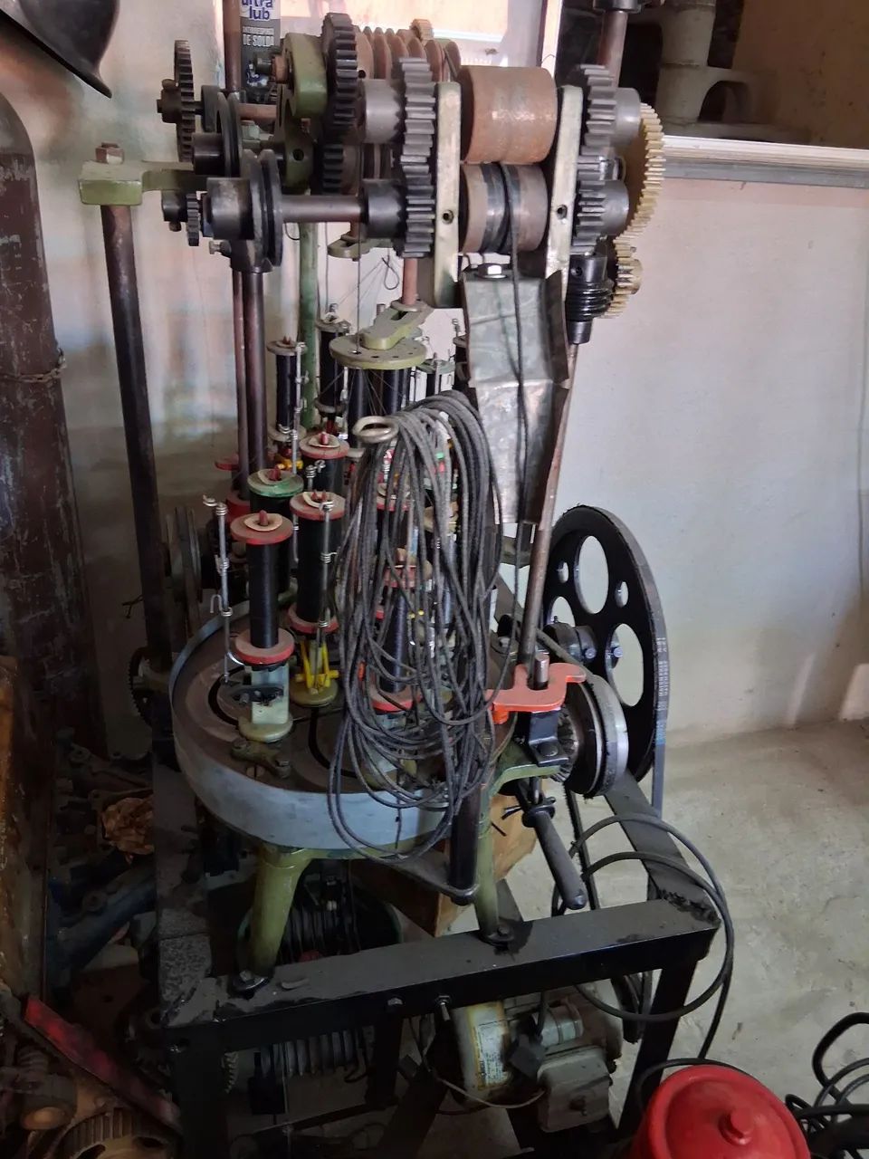 Maquina trançadeira têxtil  - Foto 4