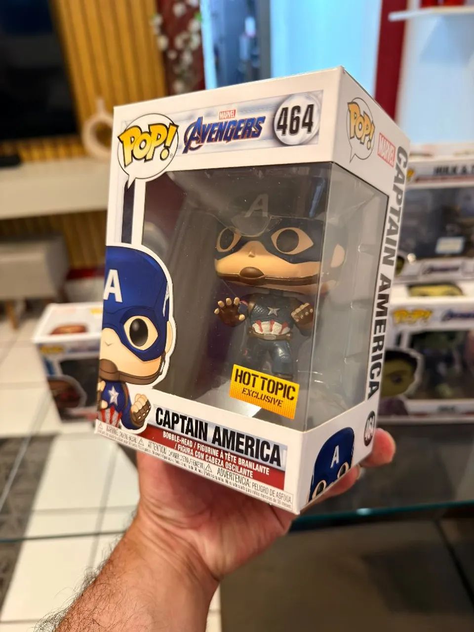 Funko pop marvel capitao america 464 - Foto 2