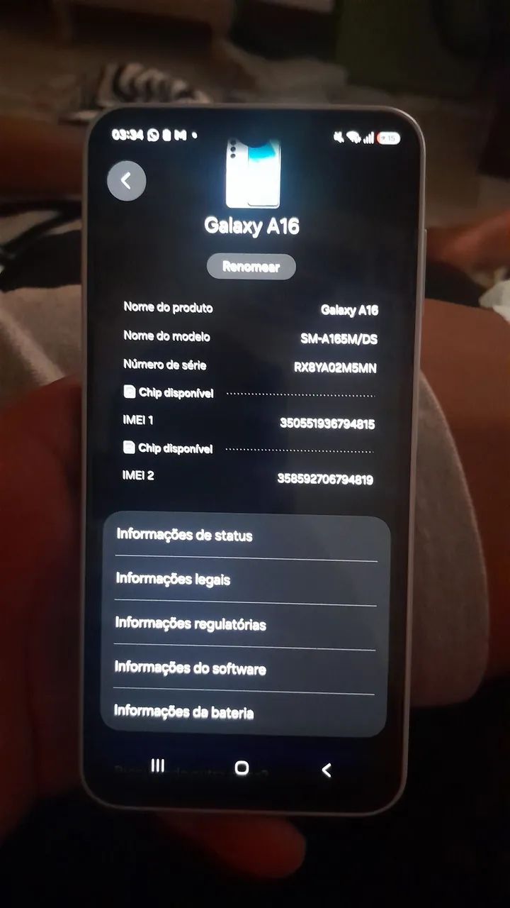 A16 novo 128 gb - Foto 2