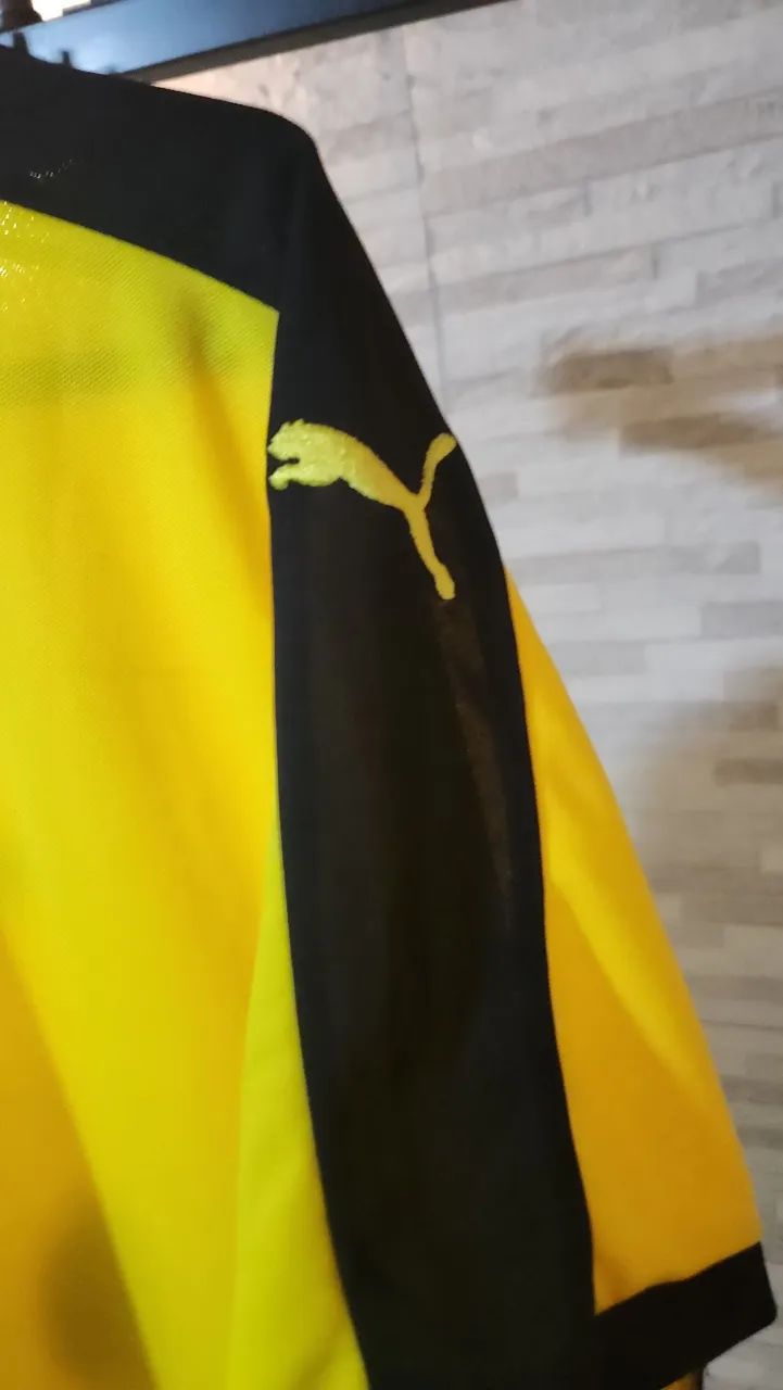  Borussia Dortmund - Camisa - Tamanho G - Puma - Temporada - 2015/16 - Evonik - Foto 3