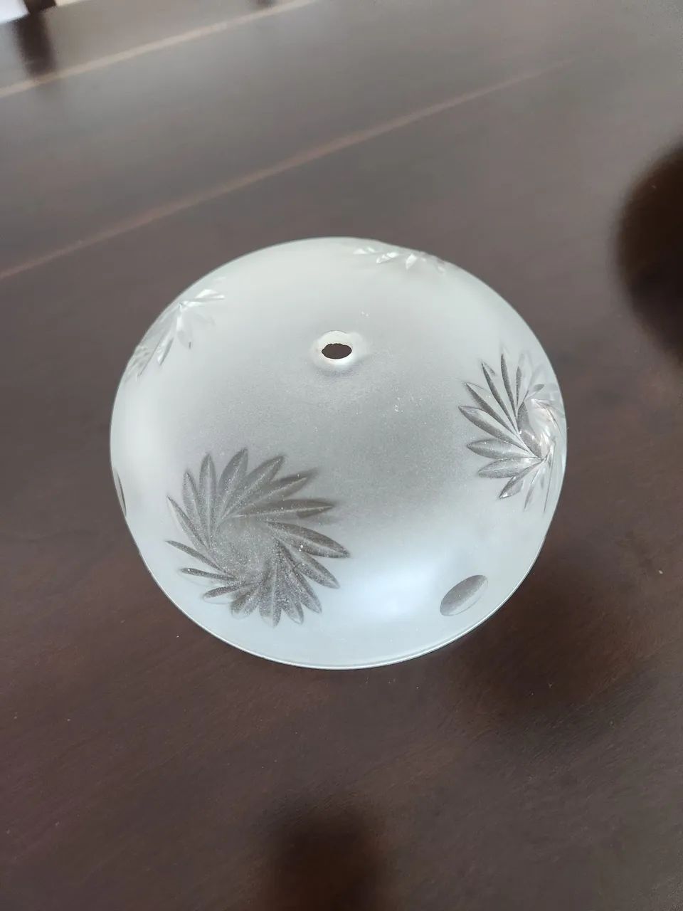 Cúpula de vidro fosco lapidado - Foto 2