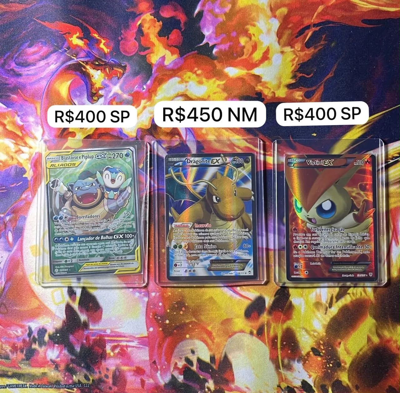 Cartas Pokémon vintage 