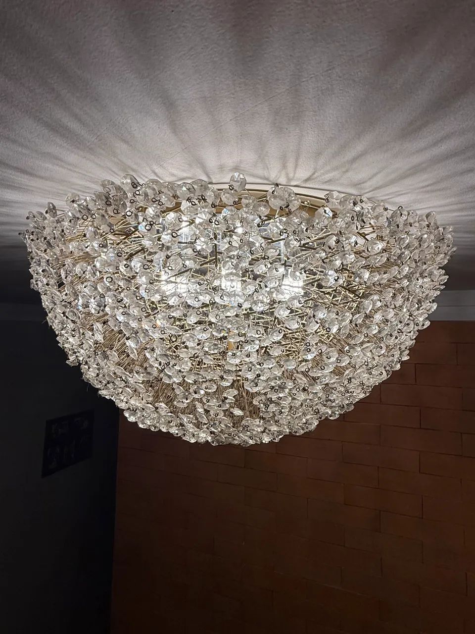Lustre Plafon de Cristal