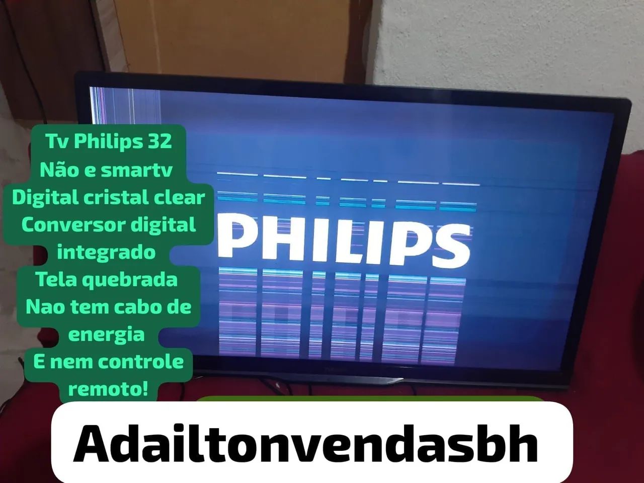 2 tvs com defeito+1plasma de brinde!  - Foto 5