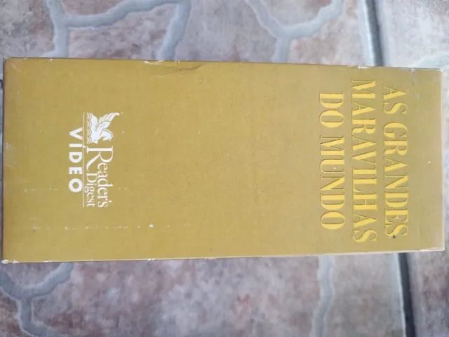 Box Vhs As Grandes Maravilhas Do Mundo - Readers Digest - CDs