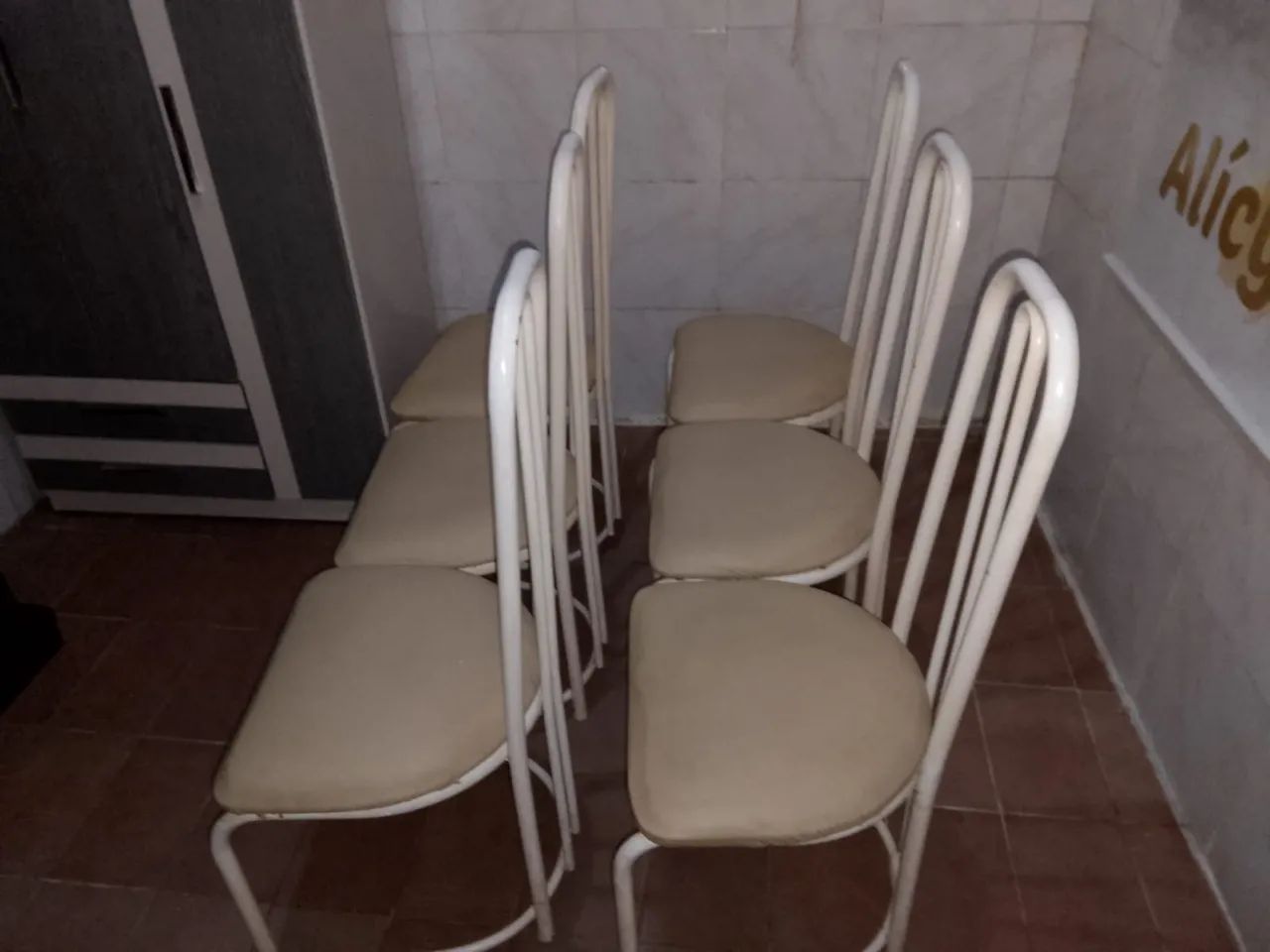 Cadeiras de Ferro ótima qualidade - Foto 4